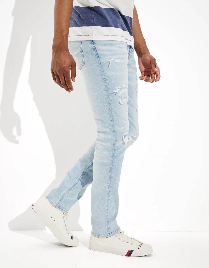 AE AirFlex+ Patched Slim Jean商品第3张图片规格展示