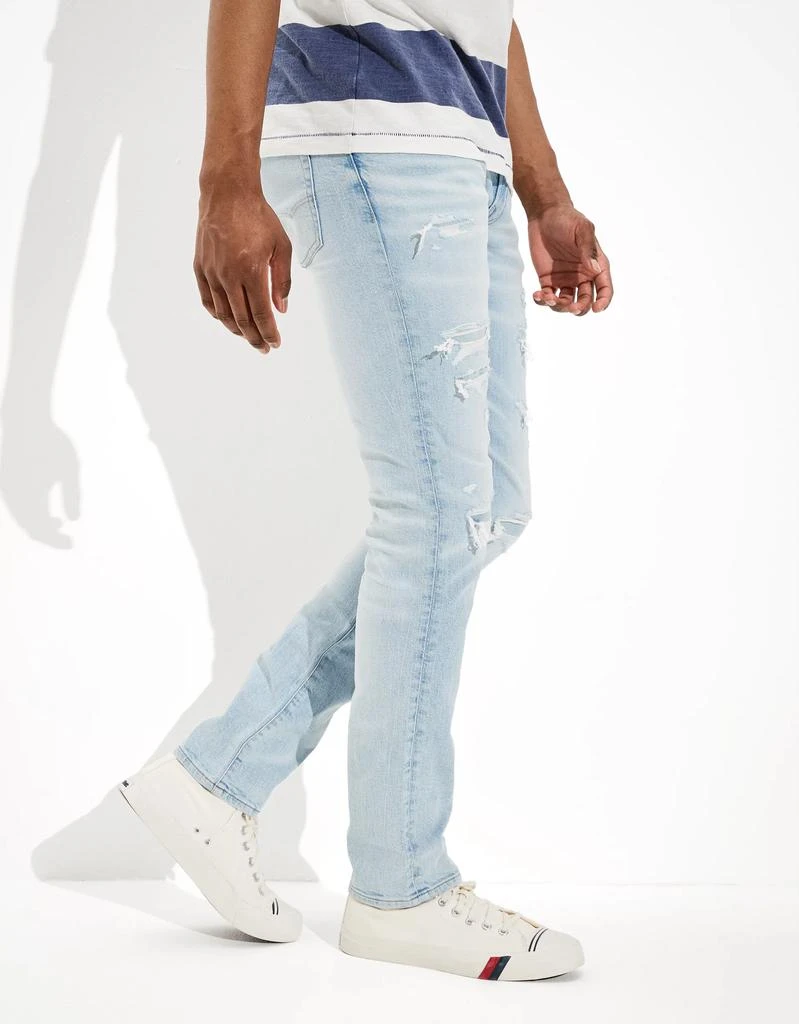 商品AE|AE AirFlex+ Patched Slim Jean,价格¥153,第5张图片详细描述