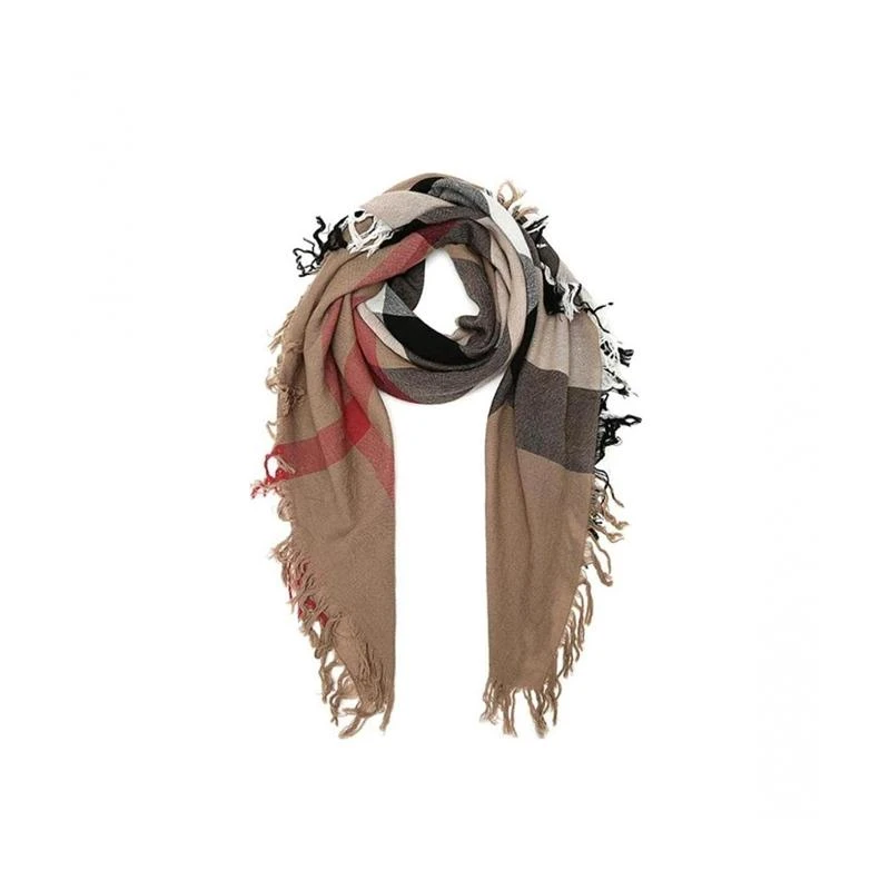 商品Burberry|Burberry 博柏利 经典格纹围巾披肩,价格¥4141,第1张图片