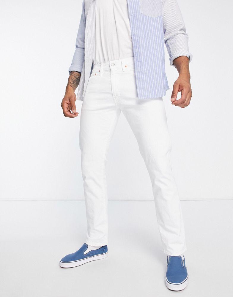 商品Ralph Lauren|Polo Ralph Lauren Ssvarick straight fit jeans in white,价格¥781,第1张图片