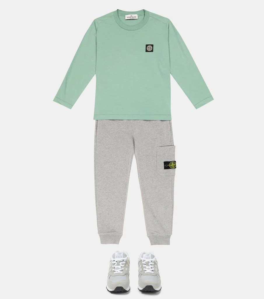 商品Stone Island Junior|棉质运动衫,价格¥771,第2张图片详细描述