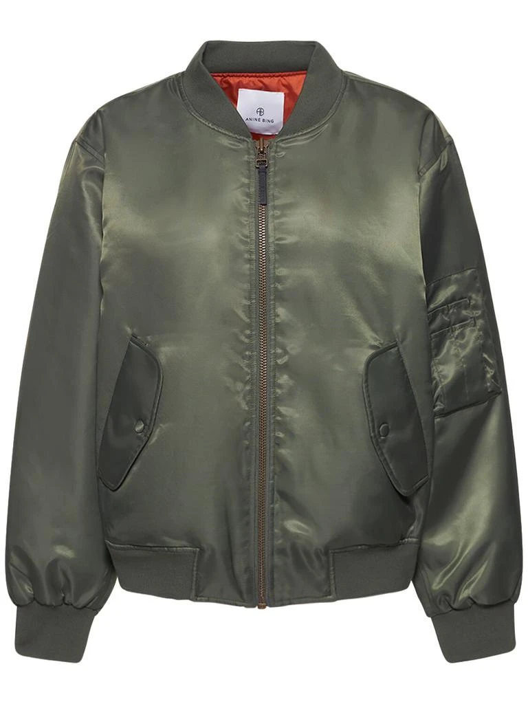 商品ANINE BING|Leon Nylon Bomber Jacket,价格¥2448,第1张图片