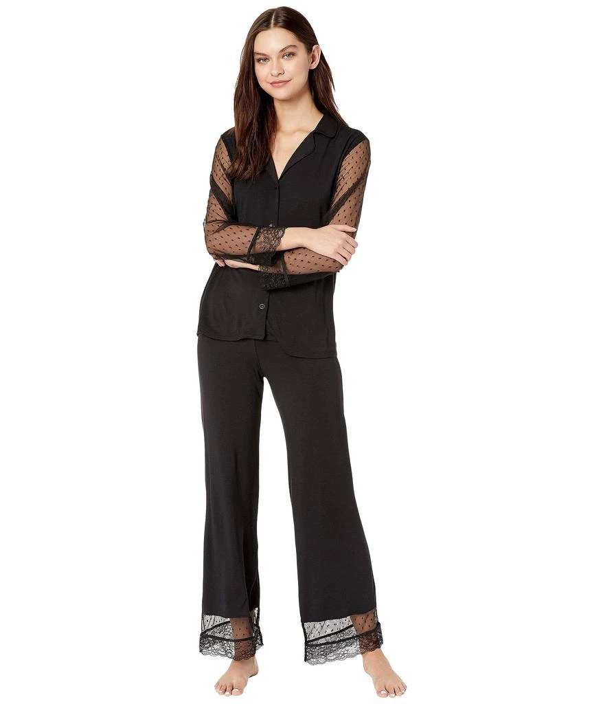 商品Eberjey|Iona PJ's - The Love Me PJ Set,价格¥570,第1张图片