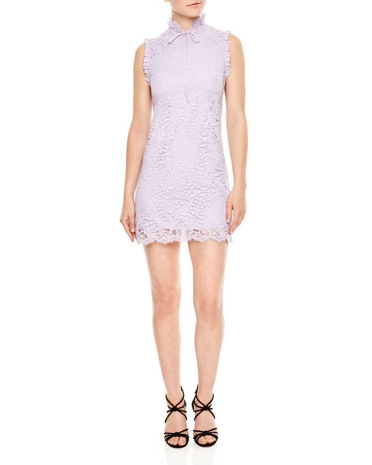 商品Sandro|Golda Lace Mini Dress,价格¥1463,第1张图片
