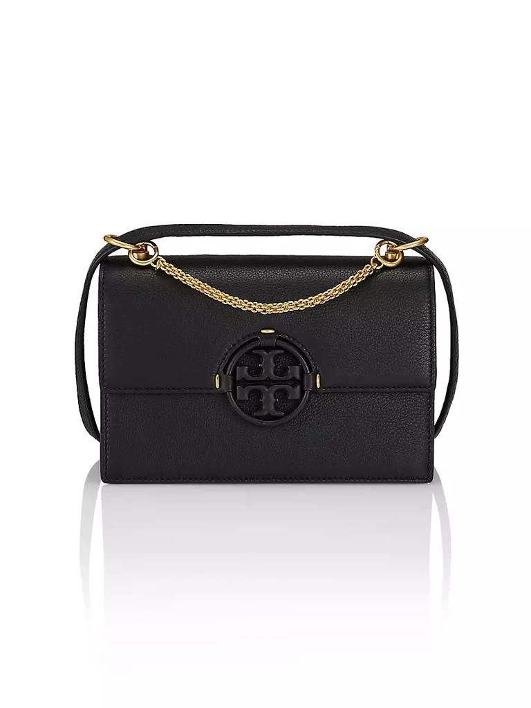 商品Tory Burch|Small Miller Leather Flap Shoulder Bag,价格¥2242,第1张图片