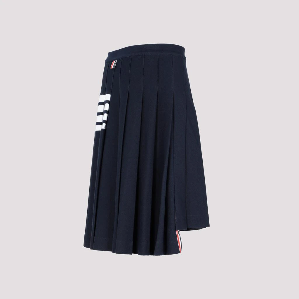商品Thom Browne|THOM BROWNE  KNEE LENGTH PLEATED SKIRT,价格¥12498,第3张图片详细描述