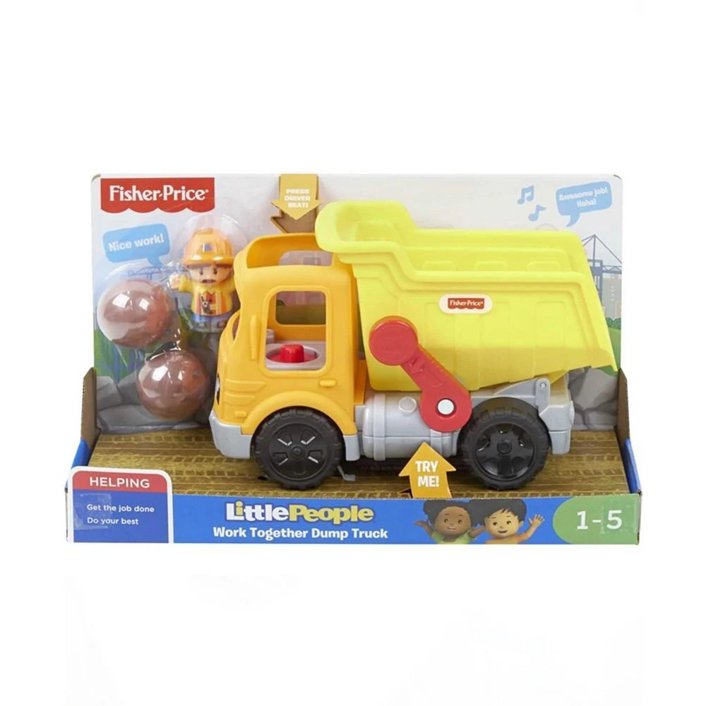 商品Fisher Price|My Baby's First Little People City Dump Truck,价格¥225,第2张图片详细描述