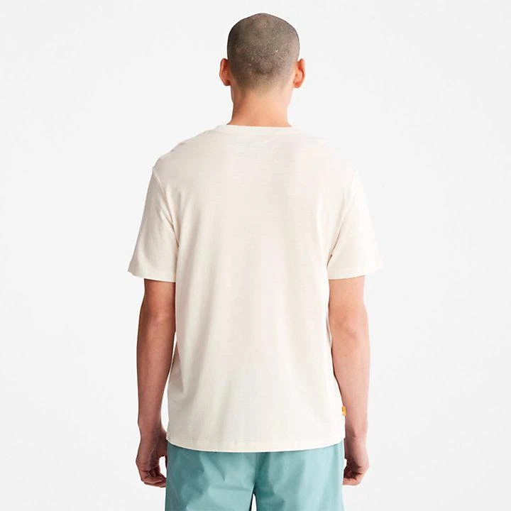 商品Timberland|Refibra™ Graphic T-Shirt for Men in White,价格¥222,第2张图片详细描述