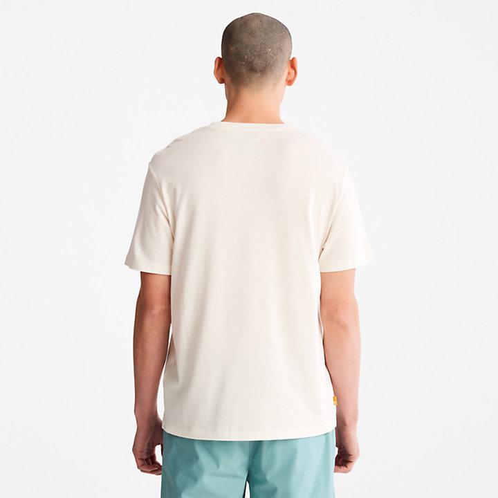 商品Timberland|Refibra™ Graphic T-Shirt for Men in White,价格¥222,第4张图片详细描述