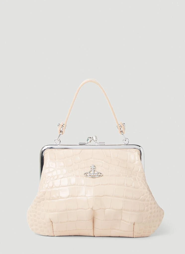商品Vivienne Westwood|Granny Frame Leather Handbag,价格¥1803,第5张图片详细描述