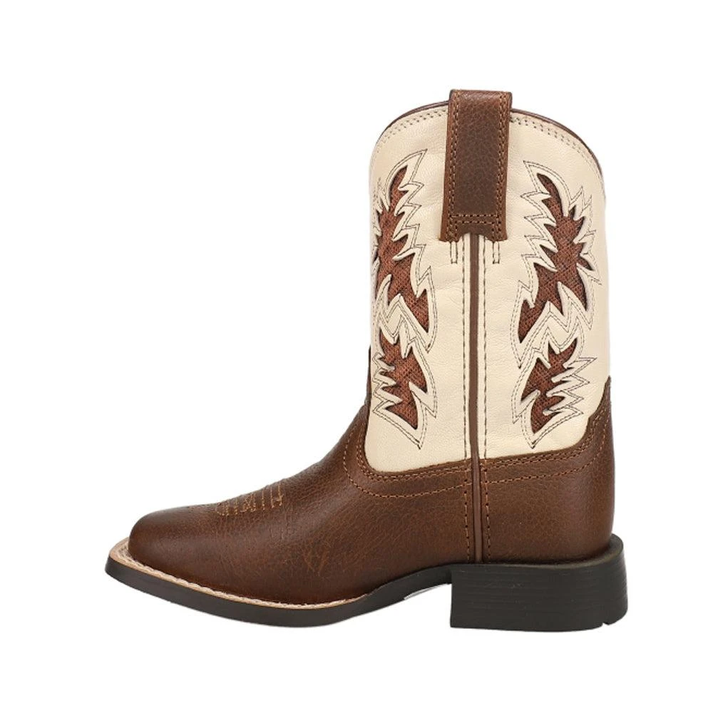 商品Ariat|VentTEK Square Toe Cowboy Boots (Toddler-Big Kid),价格¥757,第3张图片详细描述
