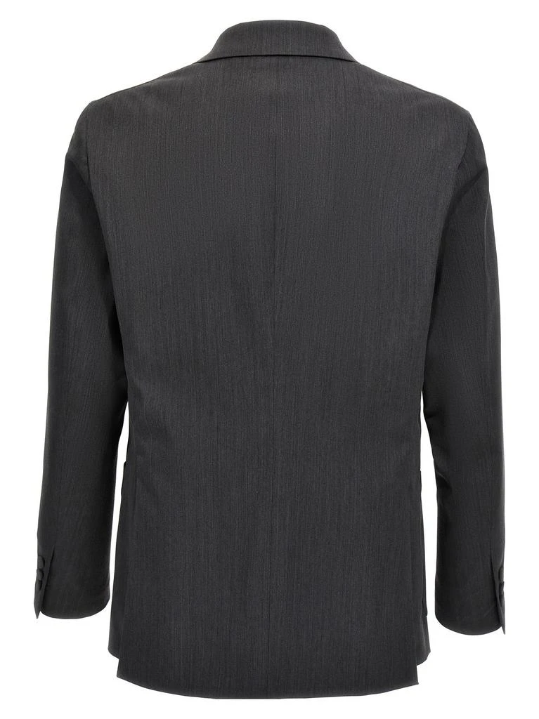 商品Palm Angels|Monogram Pocket Blazer Gray,价格¥2735,第2张图片详细描述