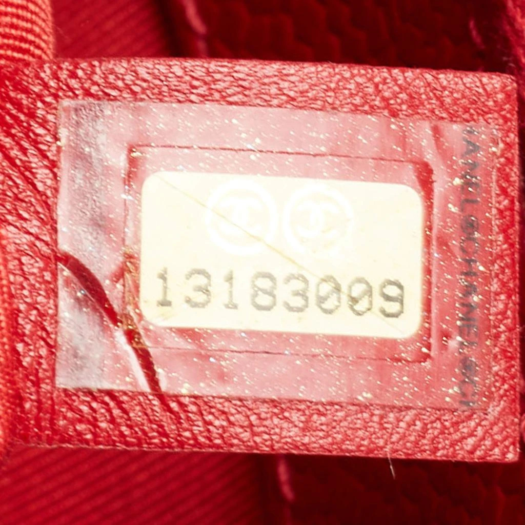 Chanel Red Quilted Caviar Leather GST Tote 商品