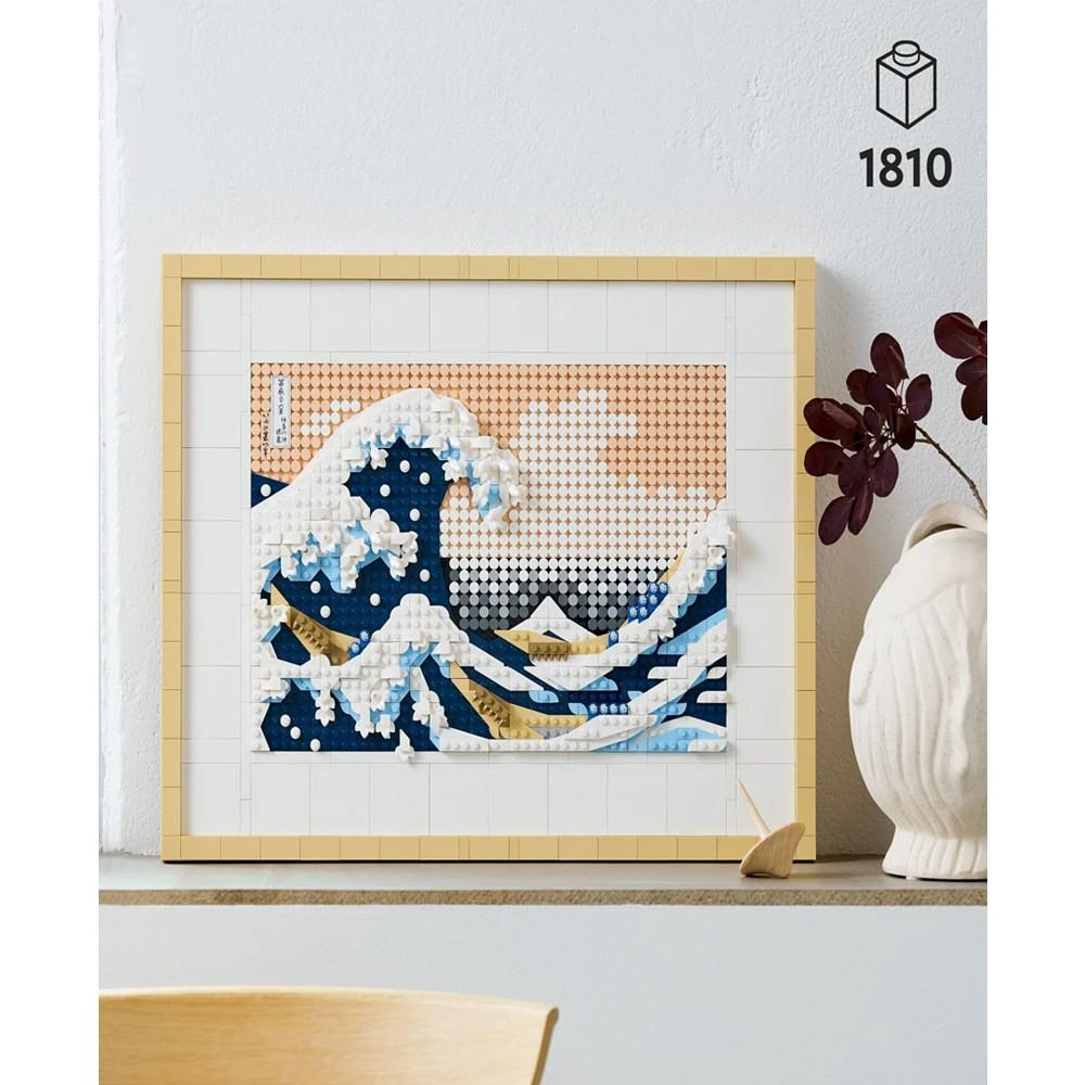商品LEGO|ART Hokusai – The Great Wave 31208 Building Set, 1810 Pieces,价格¥745,第2张图片详细描述