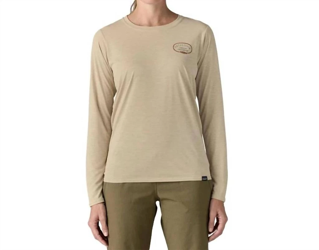 商品Patagonia|Patagonia - Women's Long Sleeve Cap Cool Daily Graphic Shirt,价格¥532,第1张图片
