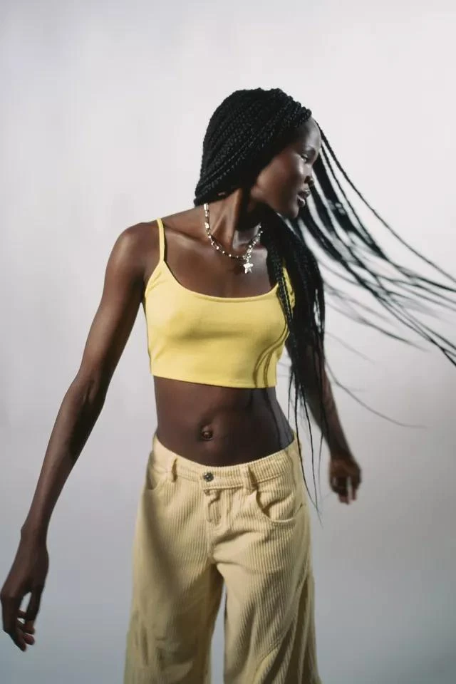 商品Urban Outfitters|UO Nadia Cropped Cami,价格¥39,第1张图片