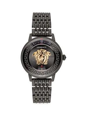商品Versace|38MM Stainless Steel Bracelet Watch,价格¥5697,第1张图片