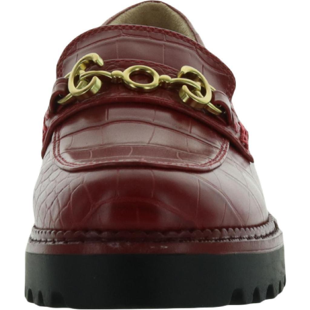 商品Sam Edelman|Circus by Sam Edelman Womens Deana Faux Leather Slip On Fashion Loafers,价格¥218,第6张图片详细描述