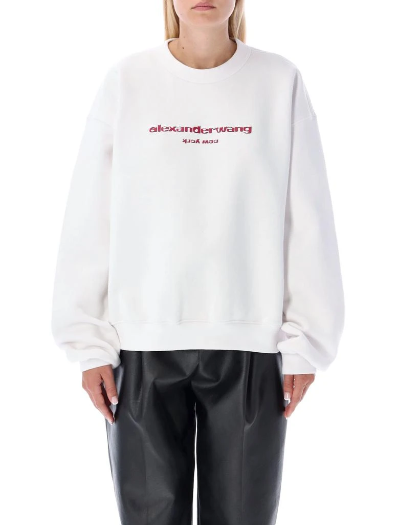 商品Alexander Wang|Alexander Wang Logo Sweatshirt,价格¥2505,第1张图片