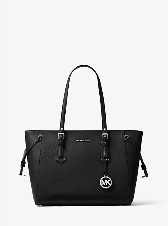 商品Michael Kors|Voyager Medium Crossgrain Leather Tote Bag,价格¥2234,第1张图片