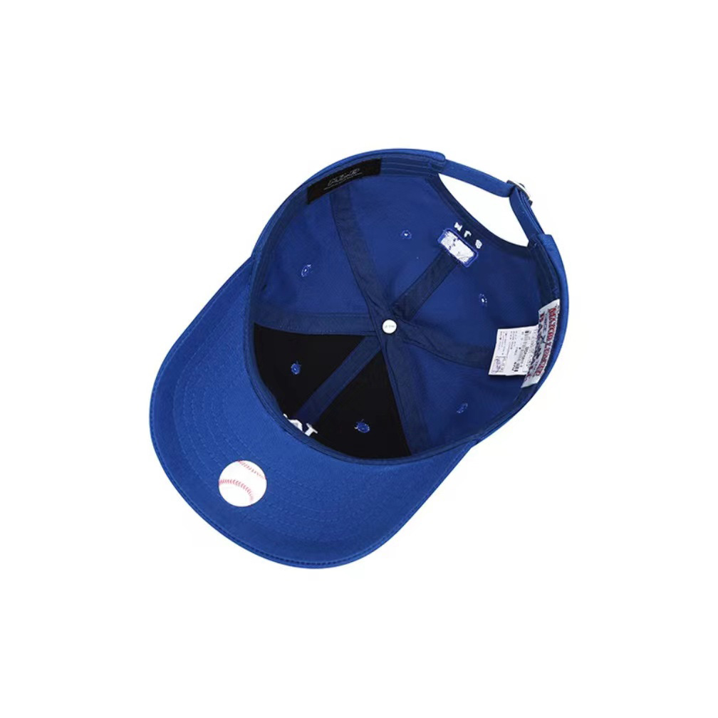 【享贝家】（国内现货）MLB LA棒球帽复古小LOGO运动休闲鸭舌帽 男女同款 蓝色 3ACP770-1N-K0027-07BLS G-QD＋LY商品第5张图片规格展示