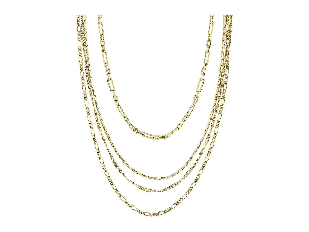 商品Sterling Forever|Multi Chain Layered Necklace,价格¥449,第1张图片