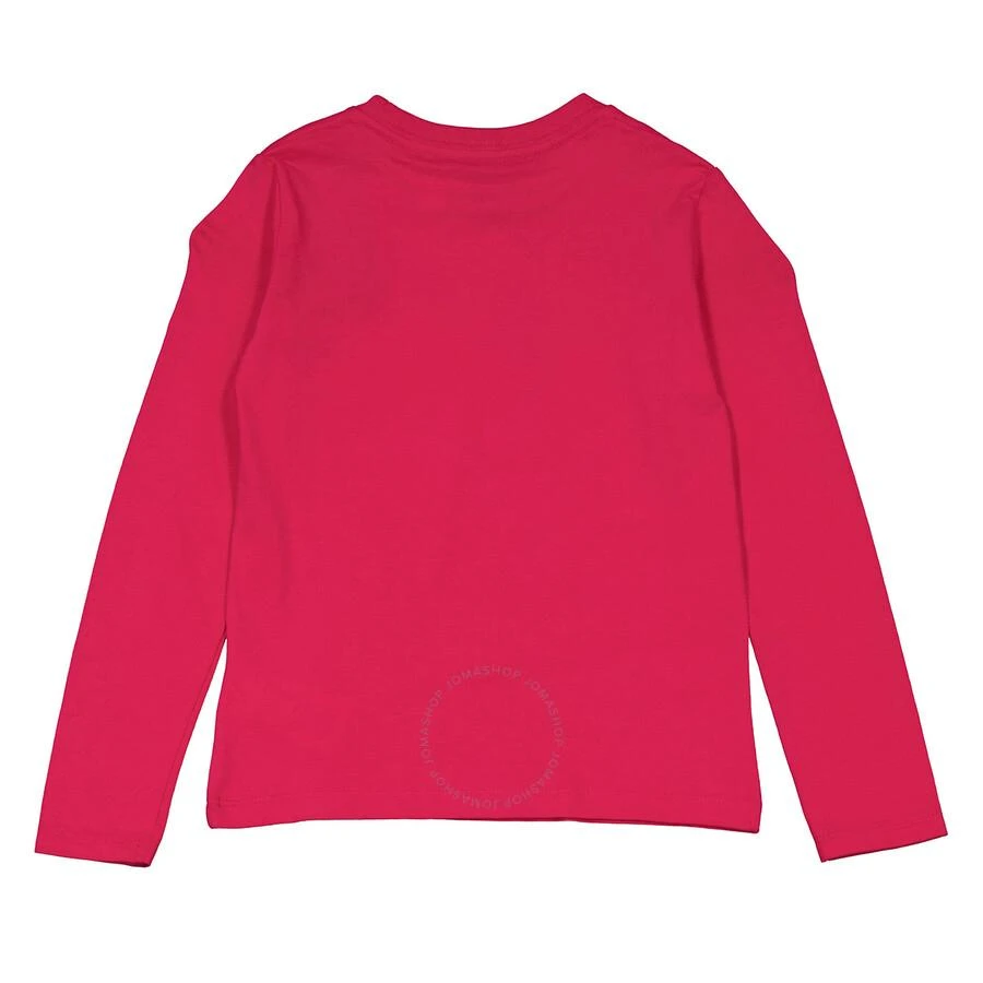 商品Ralph Lauren|Girls Pink Long Sleeve Classic Pony Cotton T-Shirt,价格¥298,第2张图片详细描述