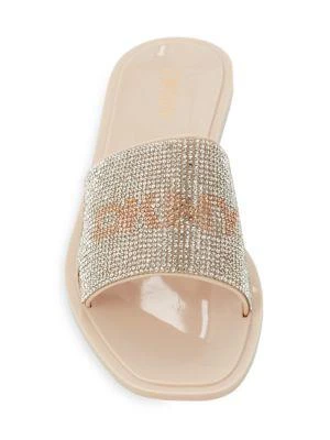 商品DKNY|Jane Embellished Flat Sandals,价格¥150,第5张图片详细描述