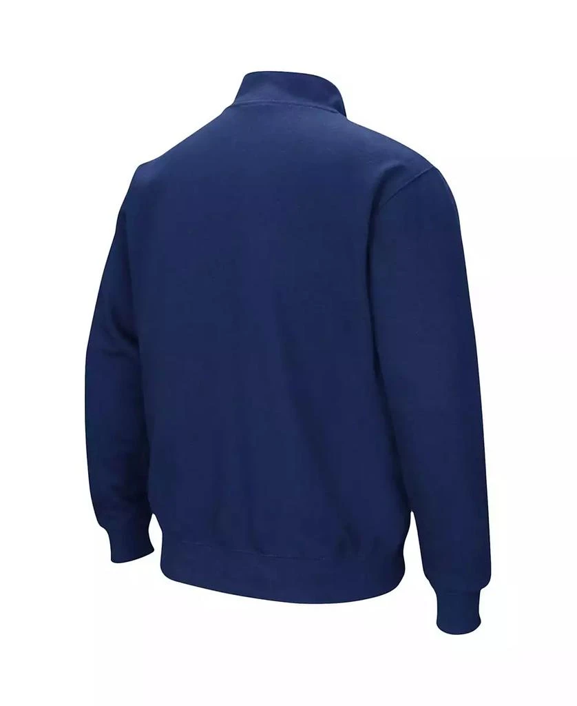 商品Colosseum|Men's Navy Columbia University Tortugas Team Logo Quarter-Zip Jacket,价格¥278,第3张图片详细描述