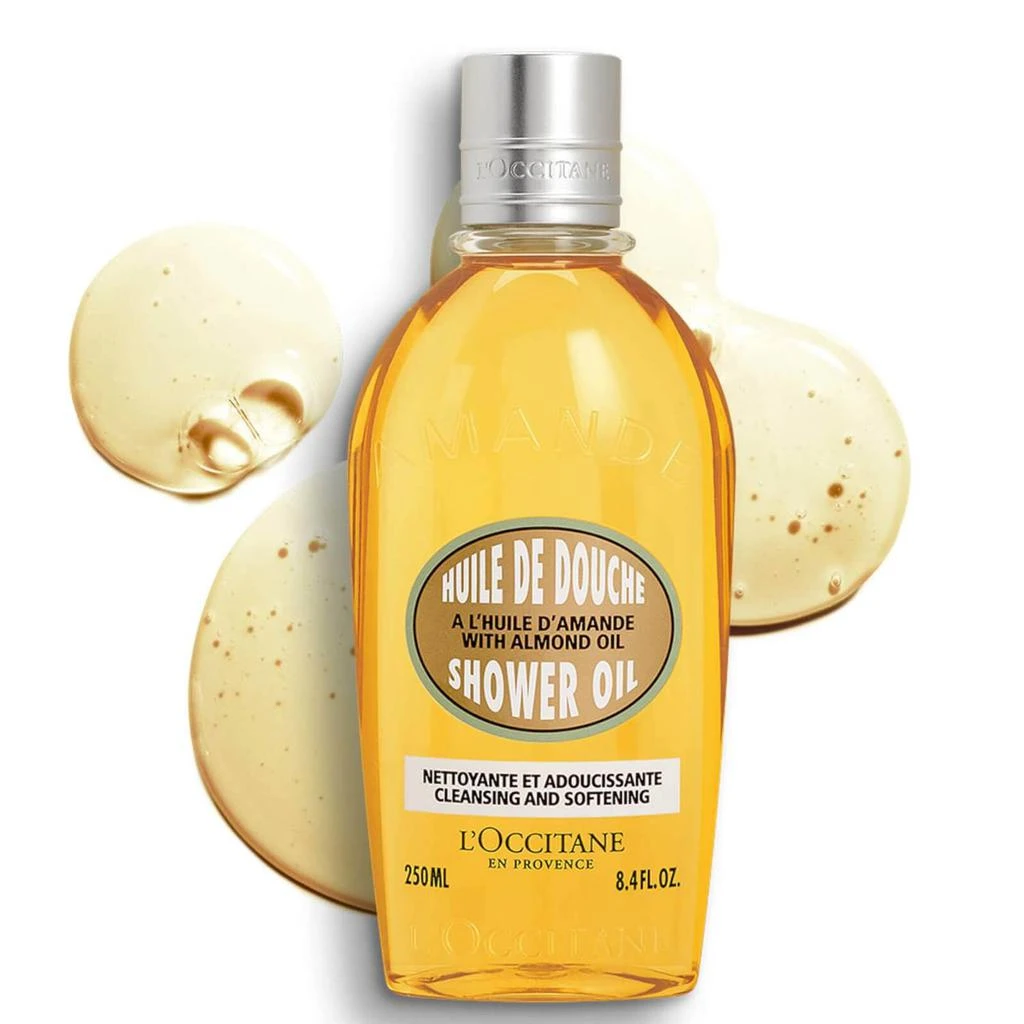 商品L'Occitane|L'Occitane Almond Shower Oil 250ml,价格¥236,第2张图片详细描述