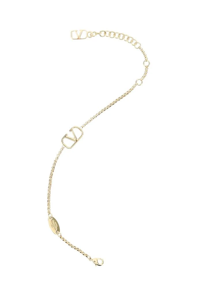 商品Valentino|VLOGO SIGNATURE BRACELET IN GOLD-PLATED METAL,价格¥2012,第4张图片详细描述