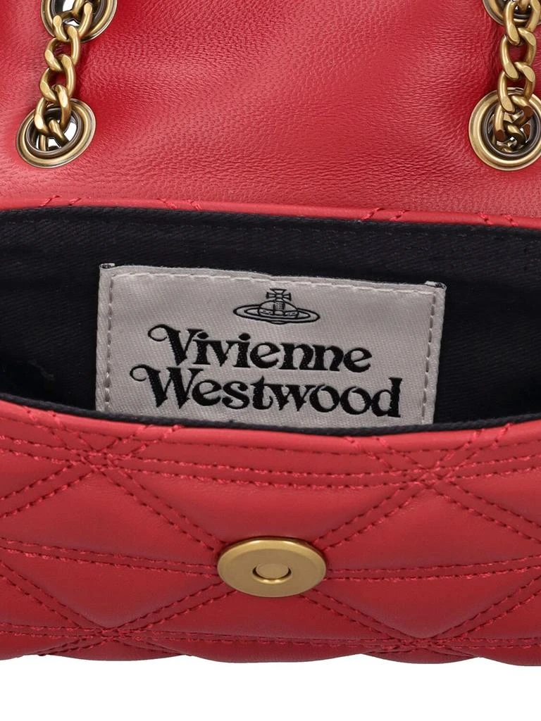 商品Vivienne Westwood|Small Harlequin Leather Shoulder Bag,价格¥1446,第5张图片详细描述