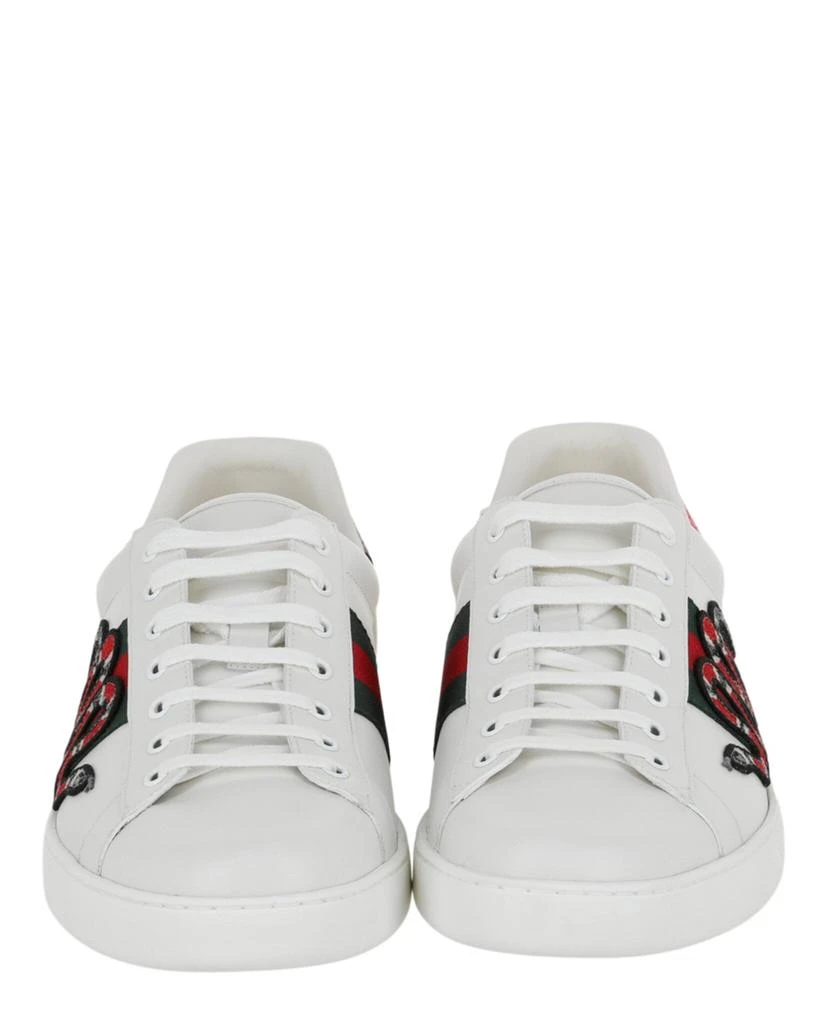 商品Gucci|Ace Embroidered Snake Low-Top Sneakers,价格¥3025,第5张图片详细描述