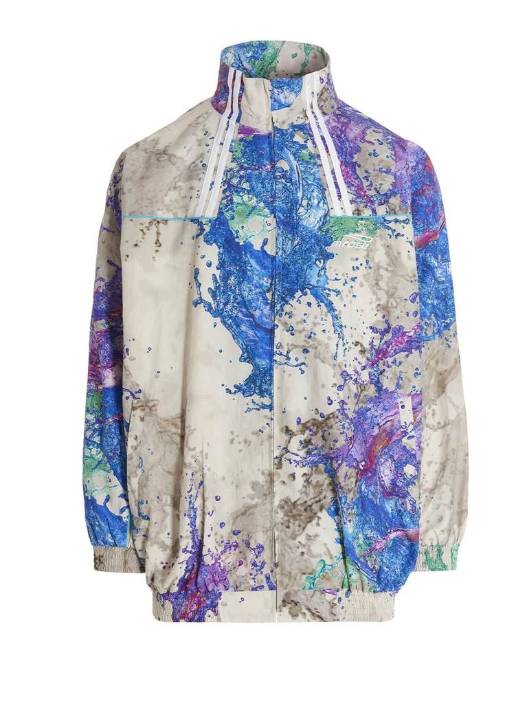 商品Martine Rose|Martine Rose grey Splash Print Track Jacket,价格¥3537,第1张图片