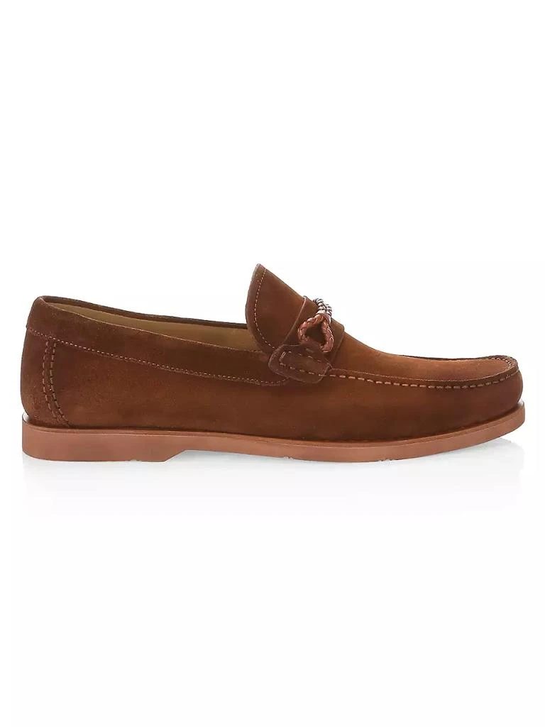 商品Saks Fifth Avenue|COLLECTION Suede Boat Shoes,价格¥1396,第1张图片