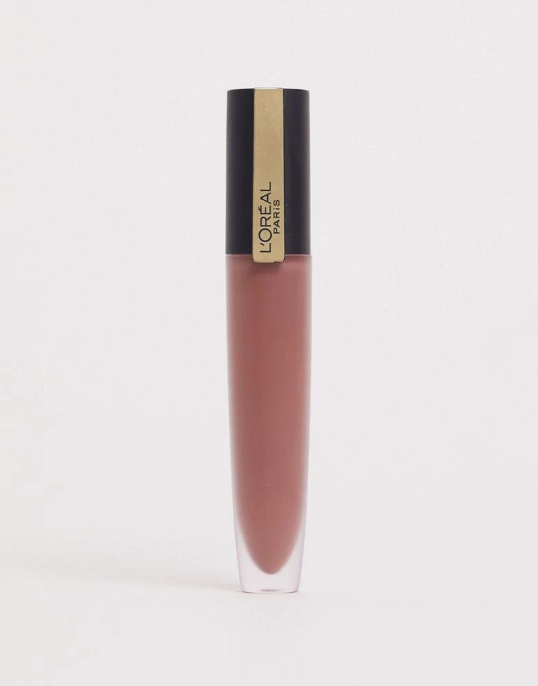 商品L'Oreal Paris|L'Oreal Paris Rouge Signature Matte Liquid Lipstick 117 I Stand,价格¥106,第1张图片
