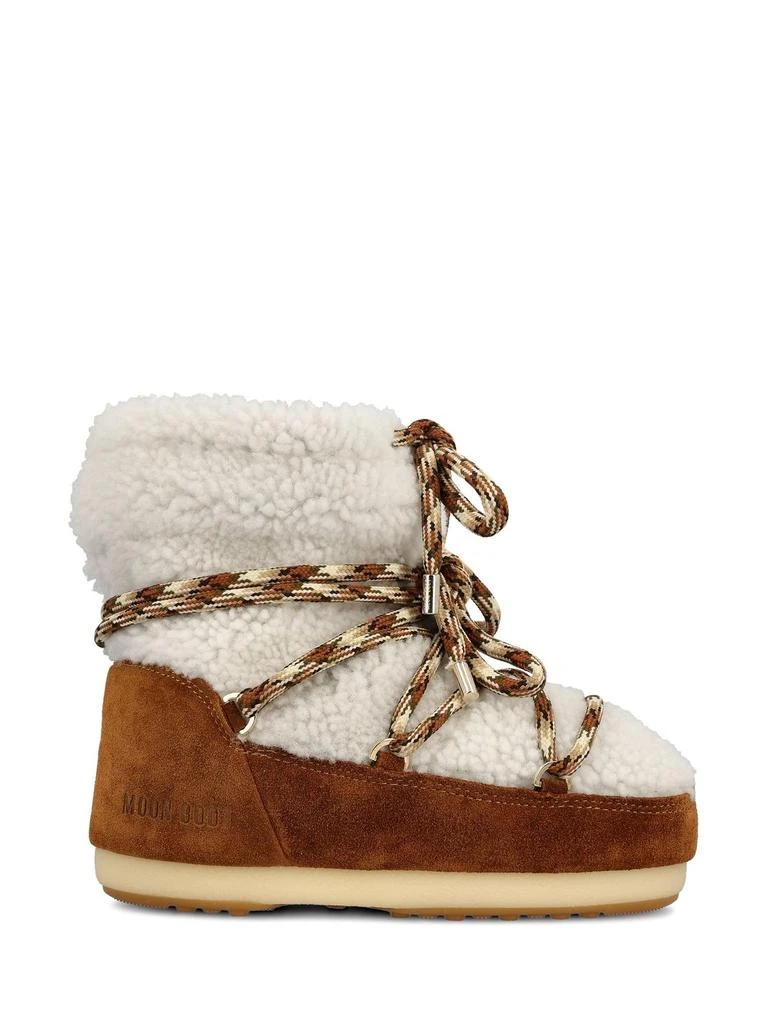 商品Moon Boot|Moon Boot Icon Low-Top Shearling Boots,价格¥2237,第1张图片