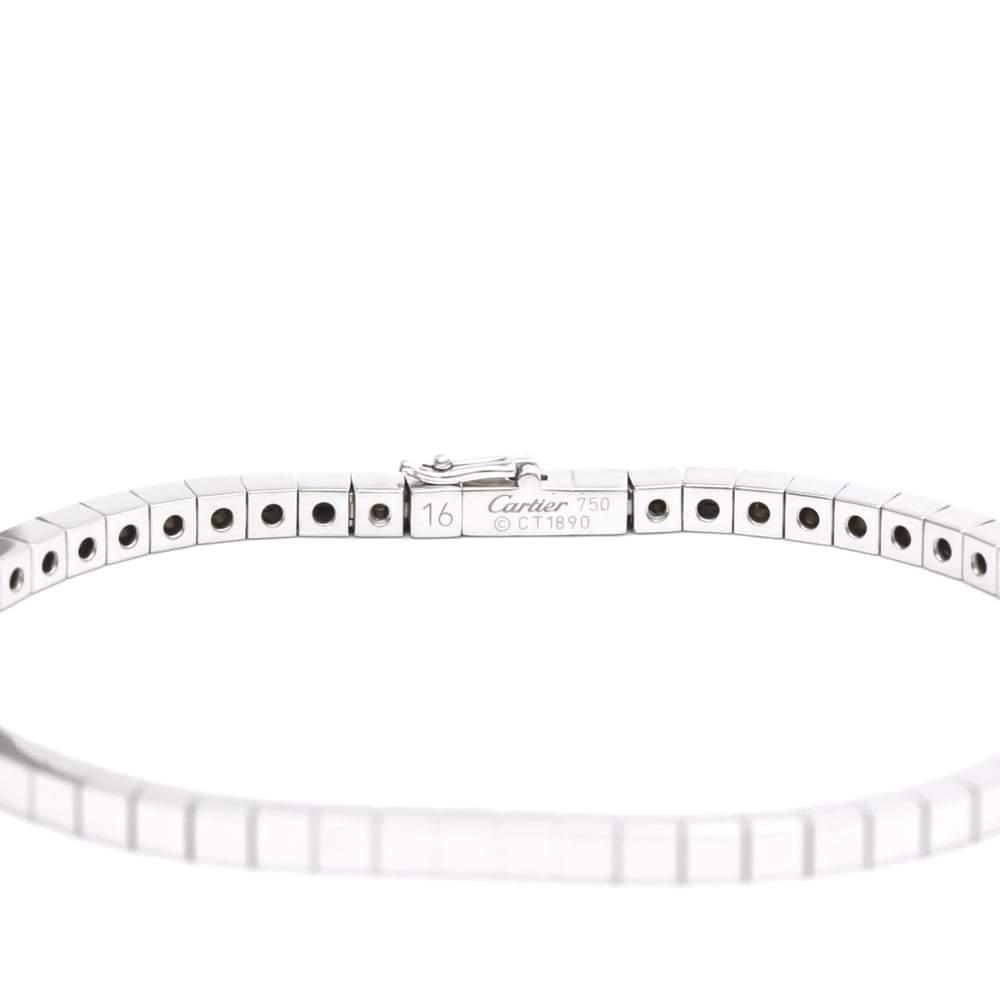 Cartier Lanieres 18K White Gold Bracelet 18商品第7张图片规格展示