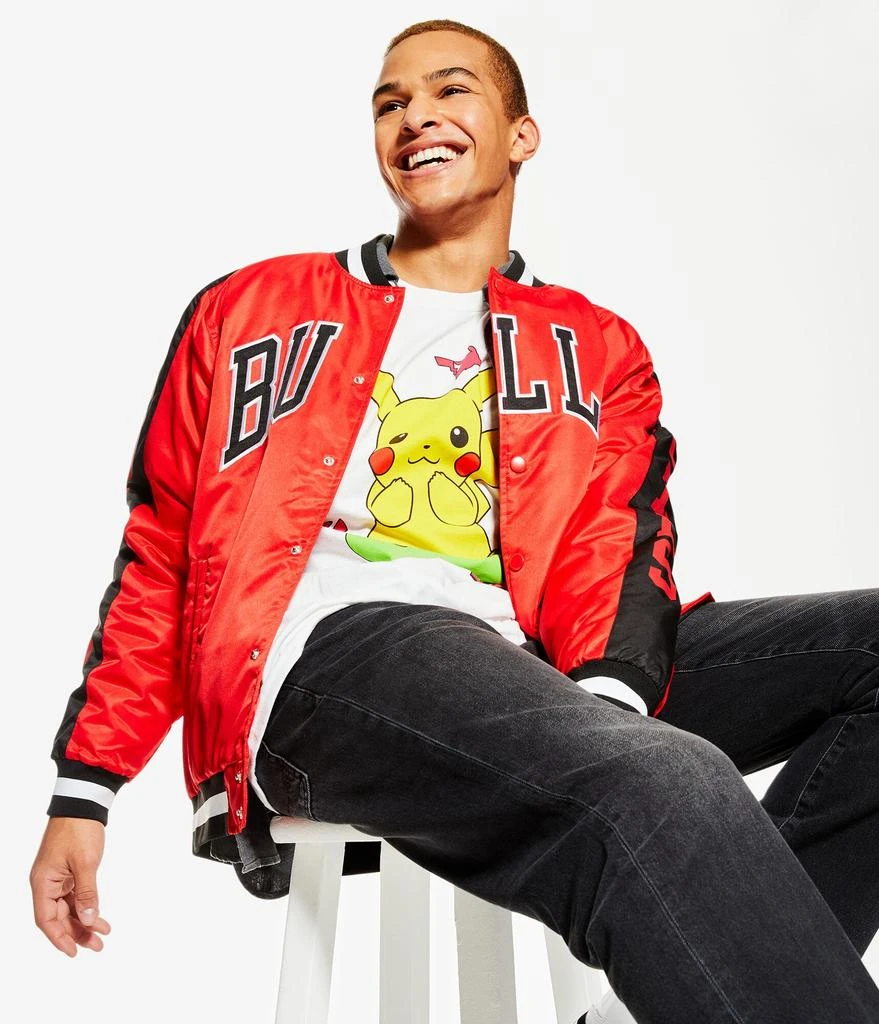 商品Aeropostale|Aeropostale Men's Chicago Bulls Bomber Jacket,价格¥200,第2张图片详细描述