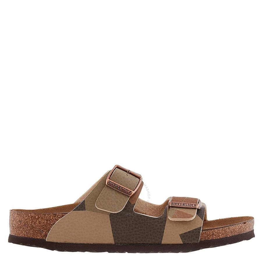 商品Birkenstock|Girls Geo Camo Birko-Flor Arizona Sandals,价格¥224,第1张图片