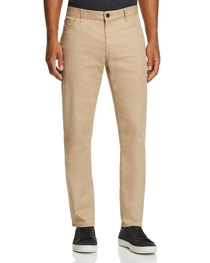 商品Michael Kors|Parker Five-Pocket Stretch Straight Fit Pants,价格¥481,第1张图片