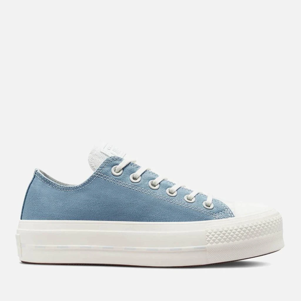 商品Converse|Converse Women's Chuck Taylor All Star Lift Crafted Canvas Platform Trainers - Indigo Oxide,价格¥450,第1张图片