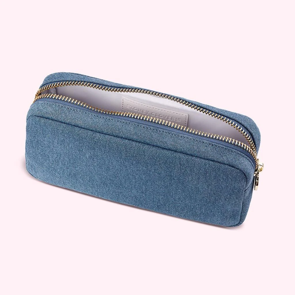 商品Stoney Clover Lane|Small Pouch In Denim,价格¥505,第2张图片详细描述