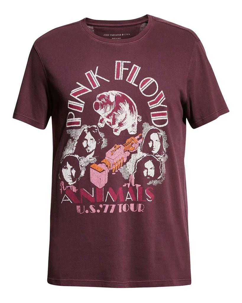 商品John Varvatos|Men's Pink Floyd Animals Tour T-Shirt,价格¥223,第2张图片详细描述