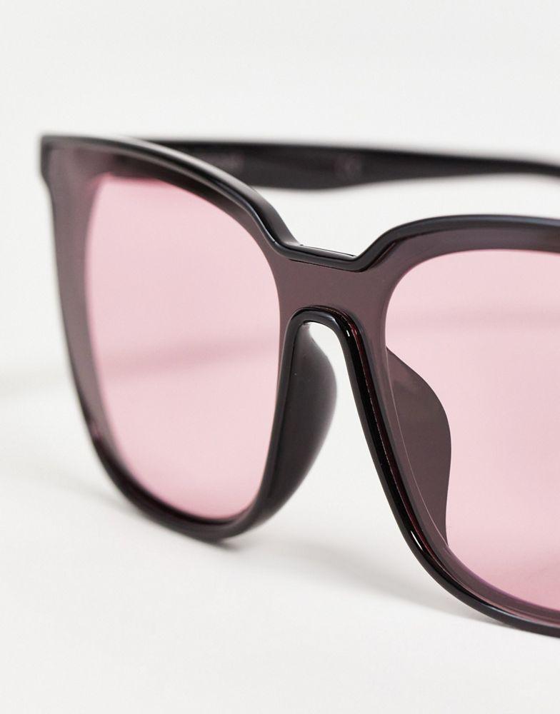 Polaroid classic retro sunglasses in pink商品第2张图片规格展示