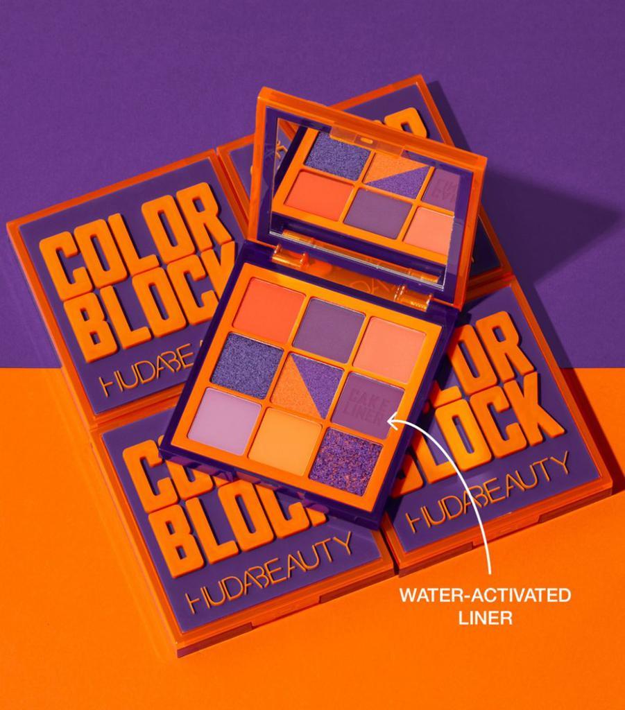 商品Huda Beauty|Colour Block Obsession Eyeshadow Palette,价格¥252,第4张图片详细描述
