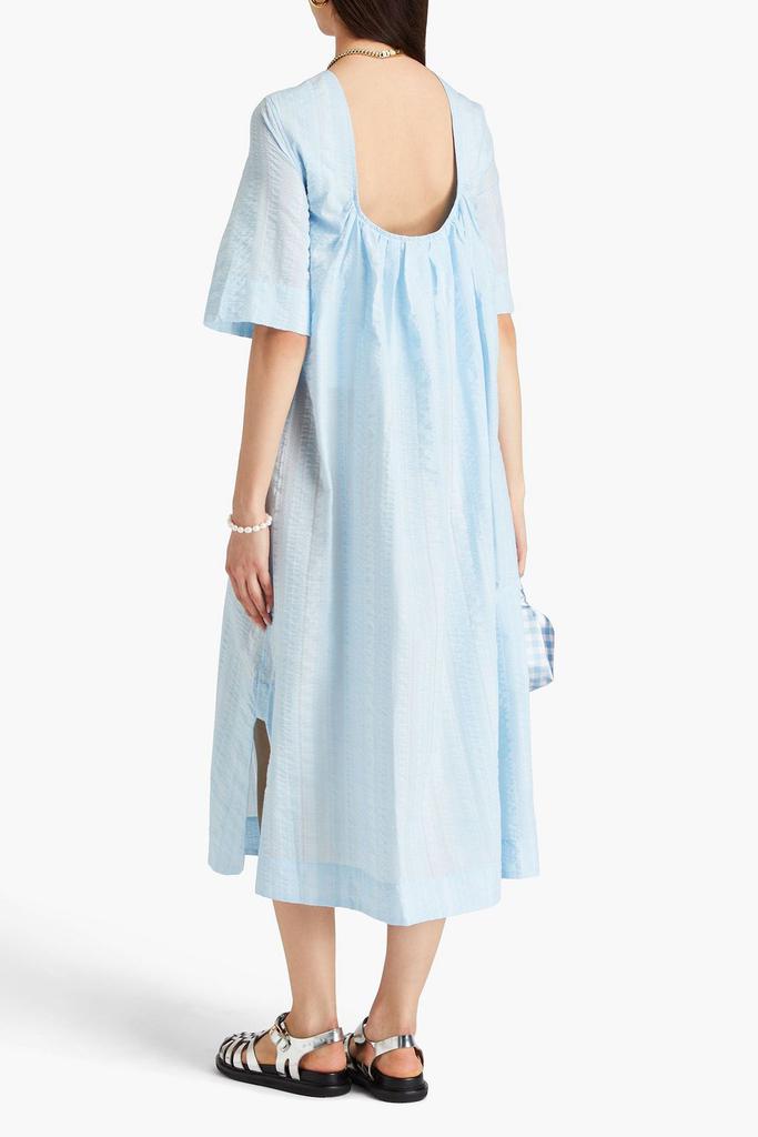 varley scott scoop neck midi dress Scott Scoop Neck Midi Dress  Klutch