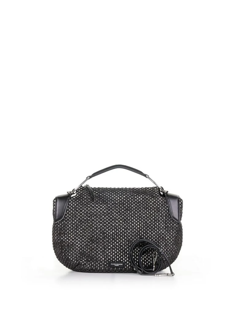 商品GIANNI CHIARINI|Gianni Chiarini Logo Patch Crochet Shoulder Bag,价格¥1298,第4张图片详细描述