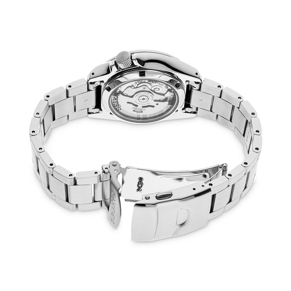 Men's Automatic 5 Sports Stainless Steel Bracelet Watch 43mm商品第3张图片规格展示