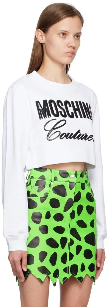 商品Moschino|White 'Moschino Couture' Sweatshirt,价格¥1274,第2张图片详细描述